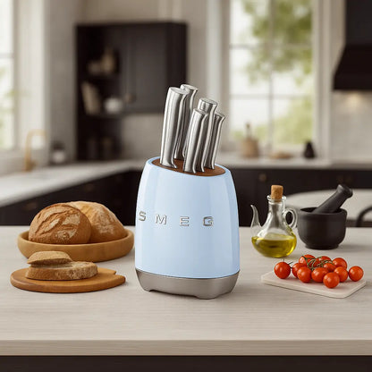 SMEG Messerblock Set